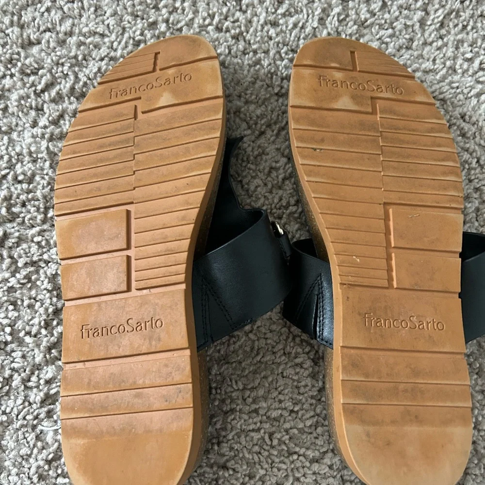 Franco Sarto leather sandals